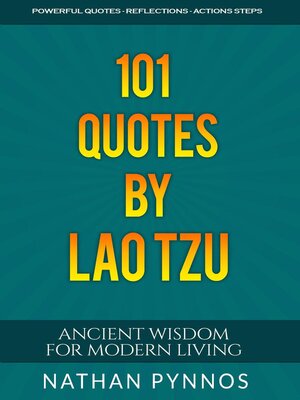 cover image of 101 Quotes by Lao Tzu